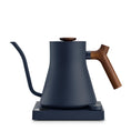 Load image into Gallery viewer, Fellow Stagg EKG Pro Electric Gooseneck Kettle - Pour-Over Coffee and Tea, Quick Heating, Precise Temperature Control, Scheduling, Built-in Brew Timer, Matte Black with Walnut Wood Handle, 0.9 Liter