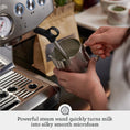 Load image into Gallery viewer, Breville Barista Express Impress Espresso Machine BES876BSS, Brushed Stainless Steel