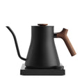 Load image into Gallery viewer, Fellow Stagg EKG Pro Electric Gooseneck Kettle - Pour-Over Coffee and Tea, Quick Heating, Precise Temperature Control, Scheduling, Built-in Brew Timer, Matte Black with Walnut Wood Handle, 0.9 Liter