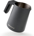 Load image into Gallery viewer, Subminimal FlowTip Milk Jug | Stovetop Milk Frothing, Foaming Pitcher for Premium Barista-Style Coffee at Home | Cappuccino & Latte Art Pouring Jug with Ergonomic Heat Resistant Handle | 450ml, Black
