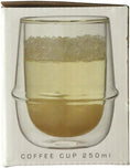 Load image into Gallery viewer, Double-Walled Kinto KRONOS Coffee Cups - Maintain Temperature - Prevent Condensation - 250 ml (8.45 fl. oz.) each - Set of 2