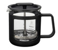 Load image into Gallery viewer, HARIO CPU-4-B CafePress U Press Coffee Heat Resistant Glass, Practical Capacity, 20.3 fl oz (600 ml), Black