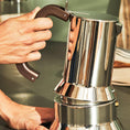 Load image into Gallery viewer, Alessi Espresso Maker 300ml 9090 by Richard Sapper, 6 Espresso Cups