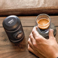 Load image into Gallery viewer, WACACO Picopresso Portable Espresso Maker Bundled with Protective Case, Pro-level Specialty Coffee Machine, Compatible Ultra-fine Grind, Manually Operated Travel Coffee Maker