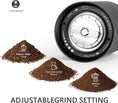 Load image into Gallery viewer, TIMEMORE Chestnut C2S Manual Coffee Grinder Stainless Steel S2C Conical Burr Coffee Grinder, Capacity 25g Hand Coffee Bean Grinder, Double Bearing Positioning, Black