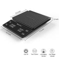 Load image into Gallery viewer, KitchenTour Coffee Scale with Timer 3kg/0.1g High Precision Pour Over Drip Espresso Scale with Back-Lit LCD Display (Batteries Included)
