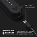 Load image into Gallery viewer, Subminimal Performance Milk Foamer - NanoFoamer Lithium Handheld Frother - Rechargeable, Dual-Speed - Microfoamed Milk in 30 Seconds, Barista-Style Coffee Drinks at Home - White Special Edition
